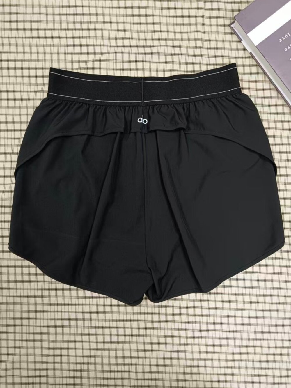 🕶ALO Yoga Match Point Short,Black High Waisted🖤Must-Have Brand new - Picture 6 of 8